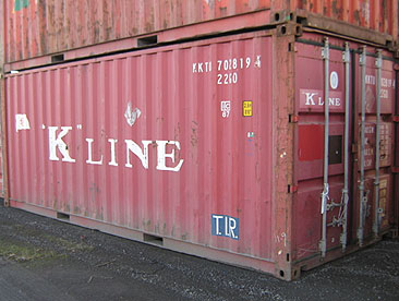 20' used container