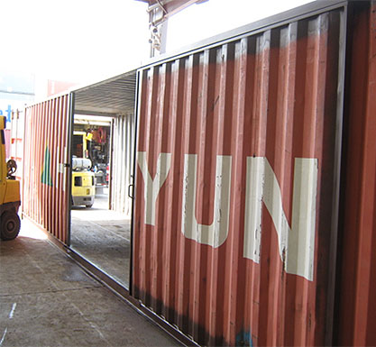 container modifications